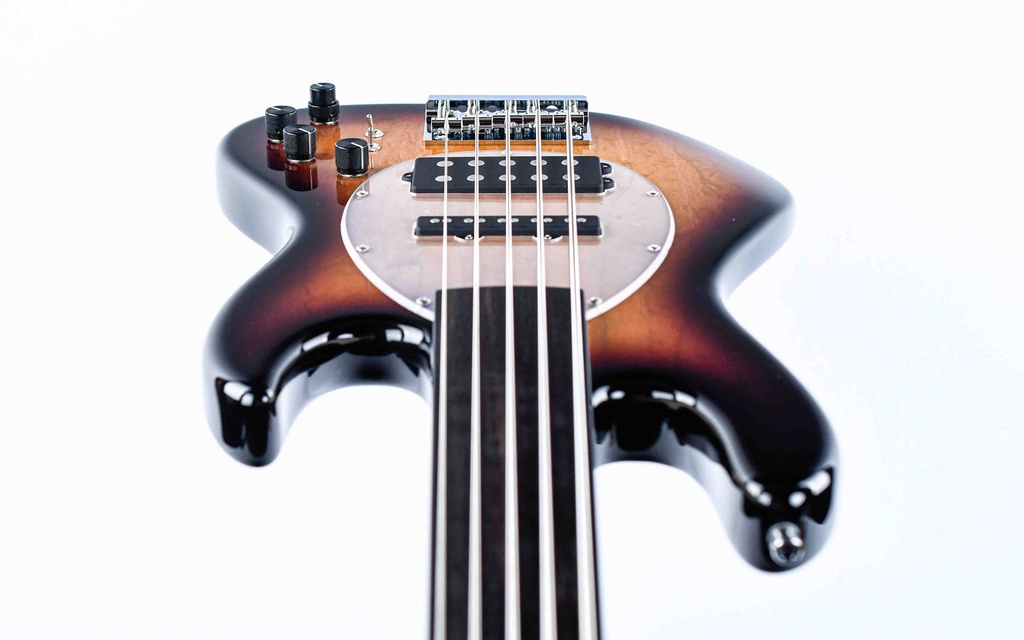 Sadowsky MetroLine 21 Vintage M/J Bass 5 String Fretless '59 Burst